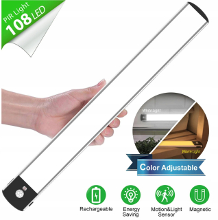 Osvetlenie nábytku - OKEAN LED pásik s batériou detektora pohybu 32 cm