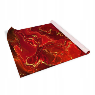 Dýha na nábytok - PVC Dýha Dekoratívna červená mramor 100x50 cm