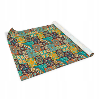 Dýha na nábytok - Dýha pre skrinky hrudník s zásuvkami horná patchwork 100x50 cm