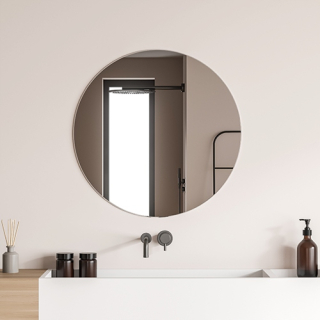 Kúpelňové zrkadlo - Okrúhle nástenné zrkadlo, kúpeľňové zrkadlo Ø80 cm