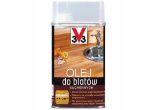 Olej v33 pre kuchynské dosky bezfarebné 0,5 l 3V#
