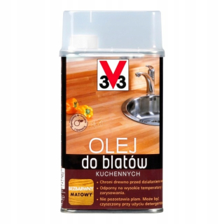 Olej pre kuchynské dosky v33 0,5 l bezfarebná podložka