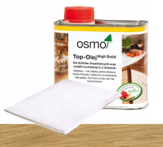 Kuchynská doska - Osmo 3058 horný olej pre dosky 0,5 l bezfarebný matný