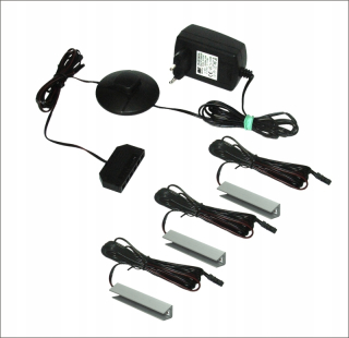 LED osvetlenie 3x klip 12 V biele teplé