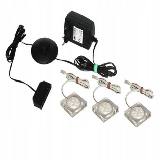 LED osvetlenie 3xstik 50f/t 1,5 W biele teplé