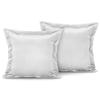 Obliečka na vankúš - Dekoratívne obliečky na vankúše 2 PRORS WHITE VET 45X45 s frihlou