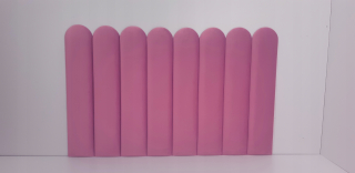 Panel za posteľ - Palitované čalúnené panely 1 pre deti 110x25 cm