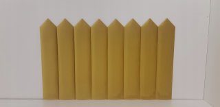 Panel za posteľ - Čalúnené panely 2 pre deti 90x20cm