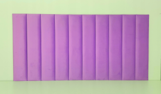Panel za posteľ - Čelo postele na stene 25 x 125 čelo postele