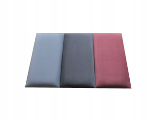 Panel za posteľ - Čalúnené nástenné panely 15x80 čelo postele