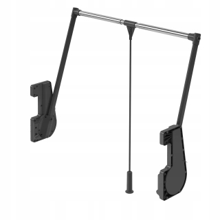 Výsuvný vešiak - Pantograph pre šatník 850-1150 Anthracite 15 kg Starax