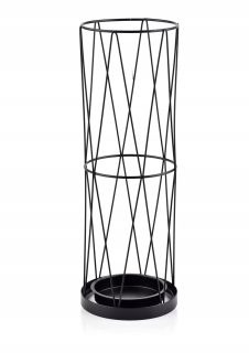 Stojan, držiak na dáždniky - Dáždniky stoja za dáždnik čierny Cedric 45 cm