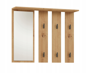 Vešiak do predsiene - Parma Hanger - Oak Artisan