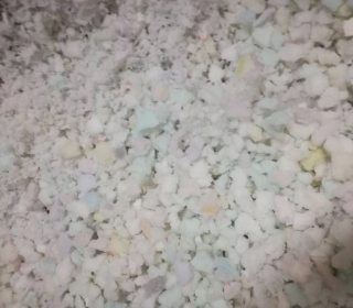 Vankúš na spanie - Penová vyplnenie vankúša v vankúši- 2 kg vrecka