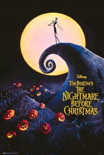 Detský obraz - Vianoce na nočnú moru plagátu Halloween