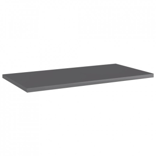 Nábytok Plate polica Grey Gloss 60x30x1,5 cm