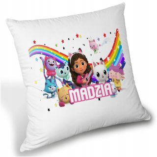 Vankúš na spanie - Cushion Cat Gabi Cottage Child Name y4