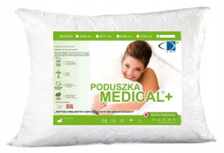 Vankúš na spanie - Medical 50/70 anti -allergický hradný vankúš