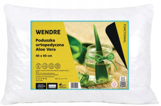 Vankúš na spanie - Aloe vera 40x60 aloe ortopedický vankúš