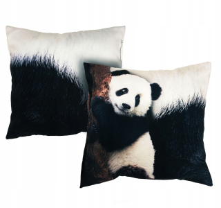 Vankúš na spanie - Panda vankúš s darčekom na spanie 35x35