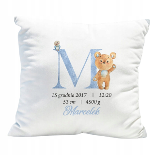 Dar vankúš pre narodenie/krst záznamu