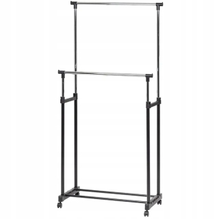 Vešiak do predsiene - Strelecká kabinet 62-112cm __ čierna