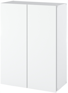Skrinka do kúpeľne - Priestranná kúpeľňa visí 60 cm biela podložka