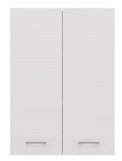 Skrinka do kúpeľne - Priestranná kúpeľňa visí 64 cm biela podložka