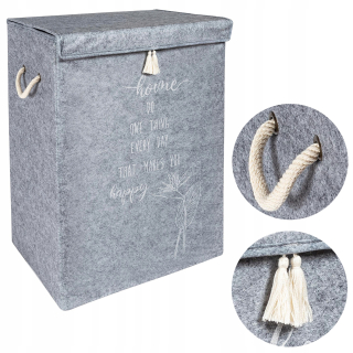 Kôš na bielizeň - Felt Container, veľký kôš na umývanie hračiek