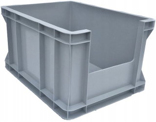 Prepravka, box - Kontajner s inšpekčným oknom 400x300x220