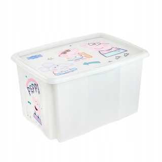 Úložný box pre deti - Kontajner s vekom 45 l hračiek Peppa