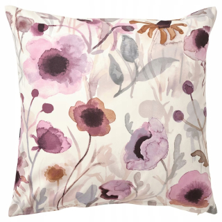 Obliečka na vankúš - Dekoratívne vankúšové vankúš 50x50cm kvety ikea