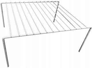 Kuchynská skrinka - Kuchynská polica pre knižnicu Biele platforma skrinky 31 cm