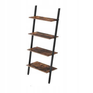 Knižnica, regál - POLICA POLIC REBRÍK LOFT RUSTIC INDUSTRIAL