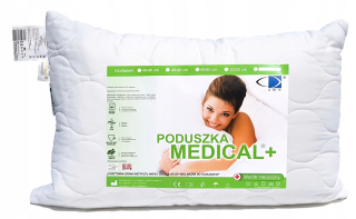 Vankúš na spanie - Poľský vankúš Medical 50x70 70 Castle AMW 95*C