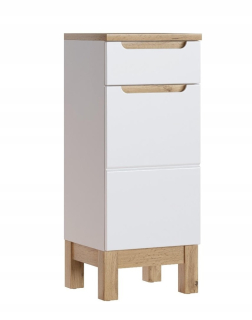 Skrinka do kúpeľne - Skrinka pod umývadlom 50 cm Bali White 824 stojaca