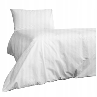 Kompletný set posteľných obliečok - Posteľná bielizeň v tme v tme 160x200 psi hliadky