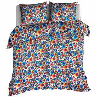 Kompletný set posteľných obliečok - Posteľná bielizeň 160x200cm 3 diely bavlnené satén 4035_a