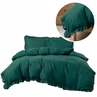Kompletný set posteľných obliečok - Sada posteľnej bielizne pre mládež 160x200 3D so psom