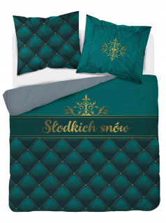 Kompletný set posteľných obliečok - Posteľná bielizeň 160x200 + 2 vankúše 100% darček z bavlny