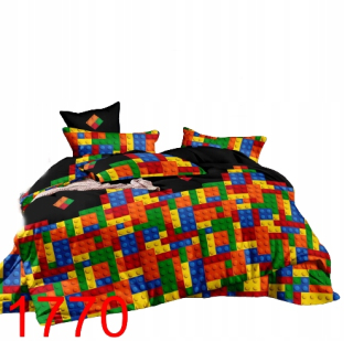 Kompletný set posteľných obliečok - Flanel flanel podstielka 160x200 kvety lúka a