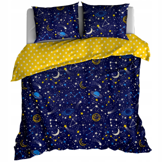 Kompletný set posteľných obliečok - Vankúšová prikrývka 70x80 + 160x200