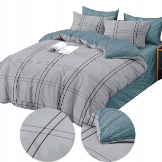Kompletný set posteľných obliečok - Posteľná bielizeň 200x220 +2 4-dielne tabletky