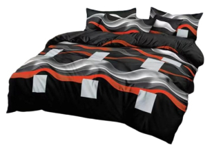 Kompletný set posteľných obliečok - Posteľná bielizeň 200x220 +2xposewka 70x80 dvojitá 3D