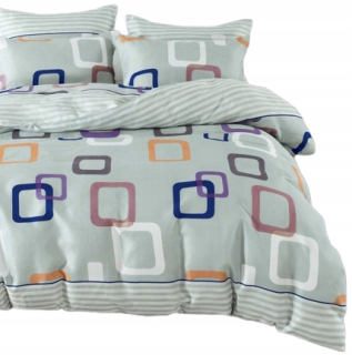 Kompletný set posteľných obliečok - Posteľná bielizeň 200x220 s Bark 2x Bark vankúš Nové návrhy