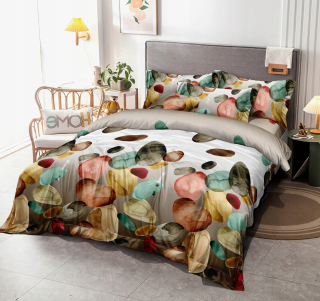 Kompletný set posteľných obliečok - Sada podstielky 160x200 Monster's Cotton 2