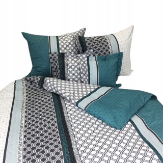 Kompletný set posteľných obliečok - Bavlnená podstielka 140x200 + 70x80 poľský výrobca