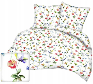 Kompletný set posteľných obliečok - Bavlnená podstielka 160x200 100% bavlnená Poľsko