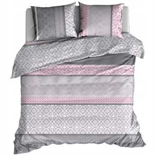 Kompletný set posteľných obliečok - Bavlnená podstielka 180x200 Pink Loft
