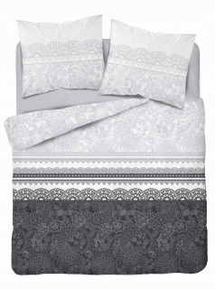 Kompletný set posteľných obliečok - Posteľná bielizeň s kôrom 140x200 Set 2 diely vankúš